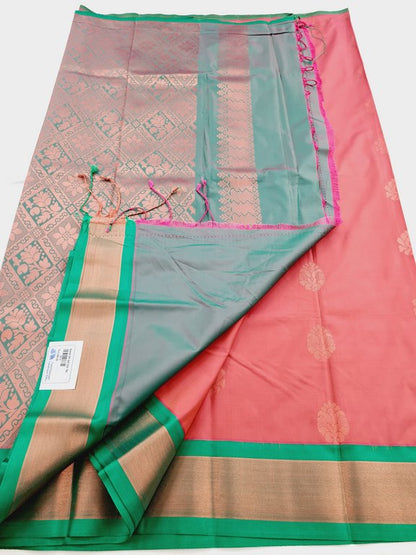 Kanchipuram Blended Semi Fancy Silk Saree 437 – Kanchipuram Lakshaya Silks