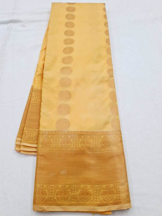 Kanchipuram Blended Semi Fancy Silk Saree 444