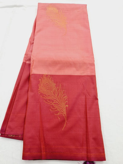 Kanchipuram Blended Semi Fancy Silk Saree 452 – Kanchipuram Lakshaya Silks