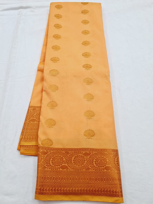 Kanchipuram Blended Semi Fancy Silk Saree 456 – Kanchipuram Lakshaya Silks