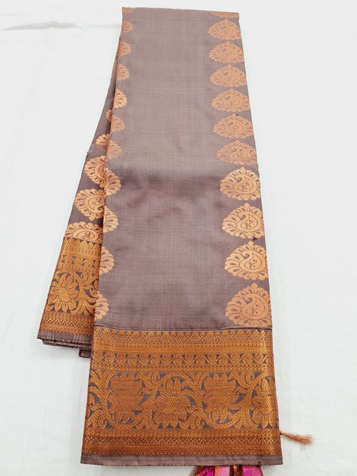 Kanchipuram Blended Semi Fancy Silk Saree 457 – Kanchipuram Lakshaya Silks