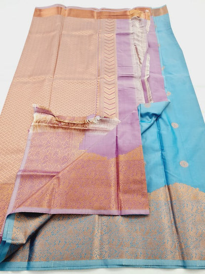 Kanchipuram Blended Semi Fancy Silk Saree 467 – Kanchipuram Lakshaya Silks