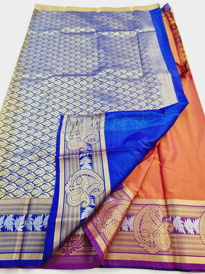 Kanchipuram Blended Semi Fancy Silk Saree 477 – Kanchipuram Lakshaya Silks