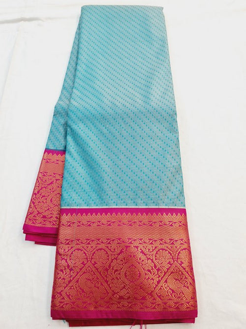 Kanchipuram Blended Semi Fancy Silk Saree 480 – Kanchipuram Lakshaya Silks