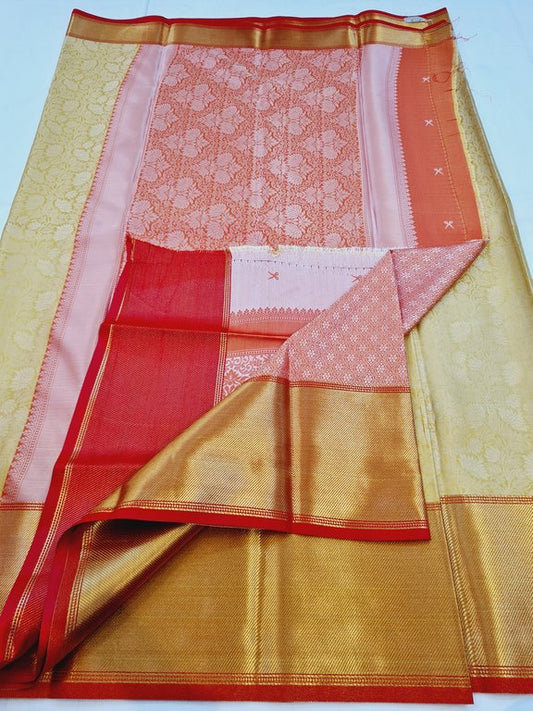 Kanchipuram Blended Semi Fancy Silk Saree 485