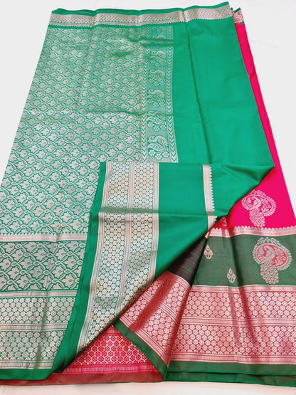 Kanchipuram Blended Semi Fancy Silk Saree 486 – Kanchipuram Lakshaya Silks