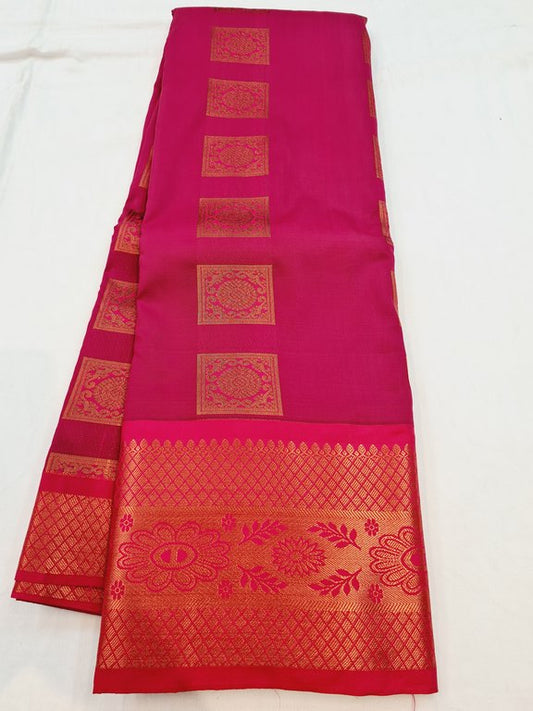 Kanchipuram Blended Semi Fancy Silk Saree 489