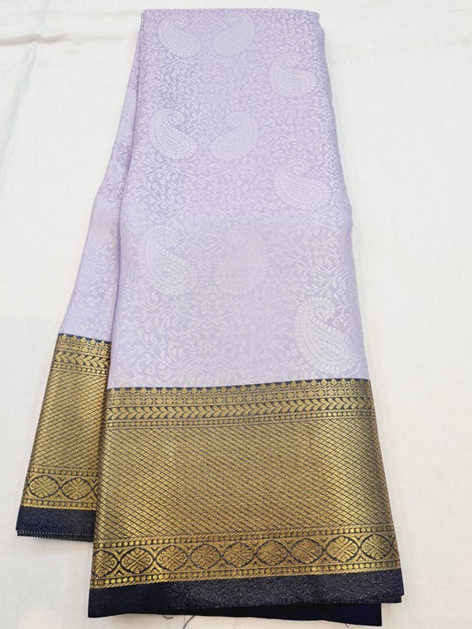 Kanchipuram Blended Semi Fancy Silk Saree 495