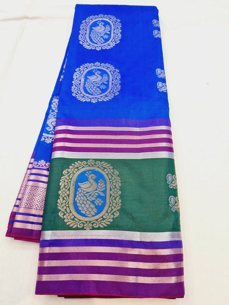 Kanchipuram Blended Semi Fancy Silk Saree 507