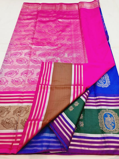 Kanchipuram Blended Semi Fancy Silk Saree 507 – Kanchipuram Lakshaya Silks