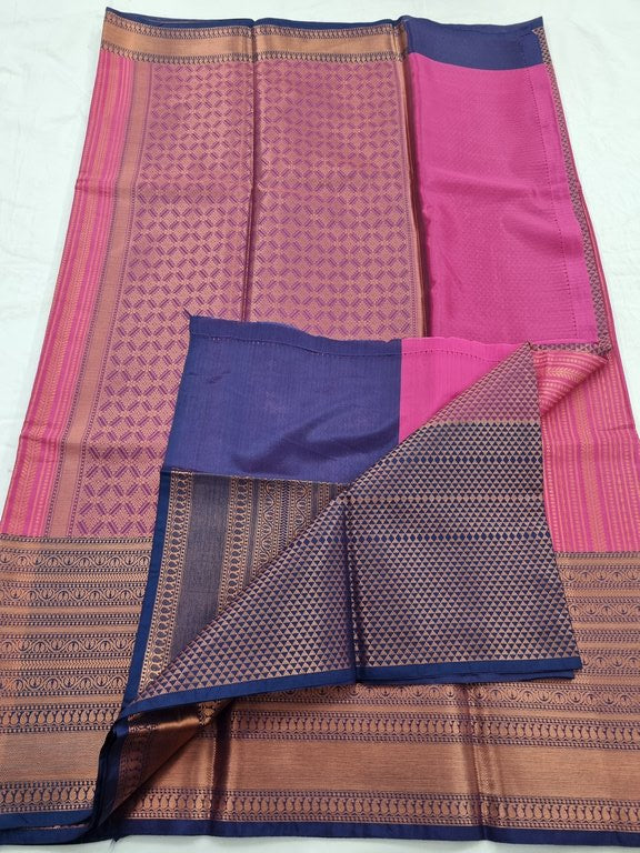 Kanchipuram Blended Semi Tissue Silk Saree 515
