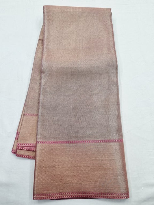 Kanchipuram Blended Semi Tissue Silk Saree 518