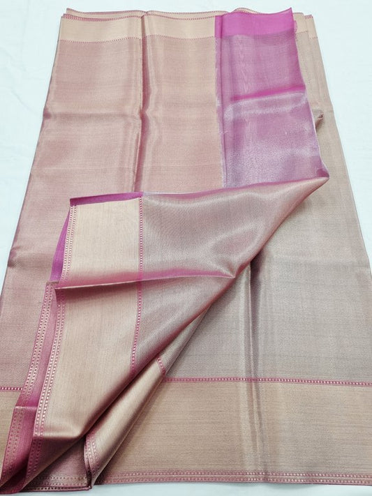 Kanchipuram Blended Semi Tissue Silk Saree 518