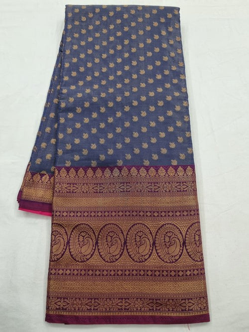 Kanchipuram Blended Semi Tissue Silk Saree 527 – Kanchipuram Lakshaya Silks