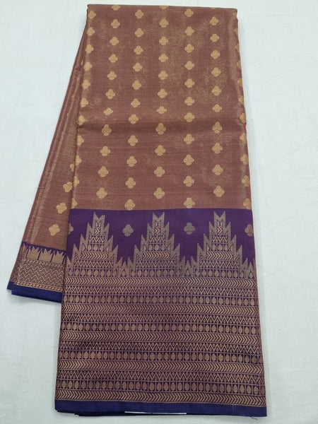 Kanchipuram Blended Semi Tissue Silk Saree 528