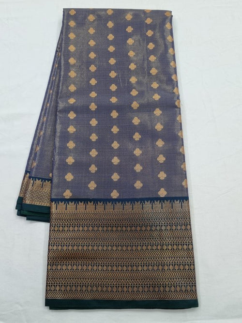 Kanchipuram Blended Semi Tissue Silk Saree 533 – Kanchipuram Lakshaya Silks