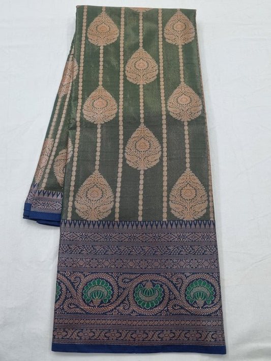 Kanchipuram Blended Semi Tissue Silk Saree 547