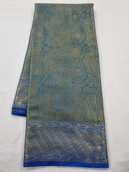 Kanchipuram Blended Semi Tissue Silk Saree 548 – Kanchipuram Lakshaya Silks