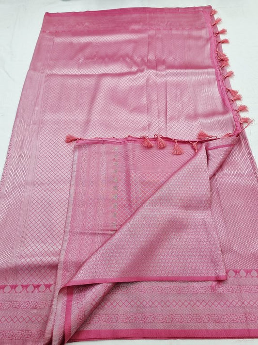 Kanchipuram Blended Semi Soft Silk Saree 554
