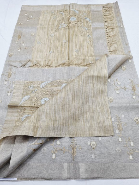 Kanchipuram Blended Semi Tissue Silk Saree 556