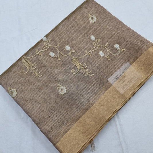 Kanchipuram Blended Semi Tissue Silk Saree 559