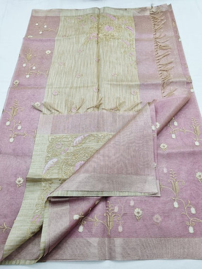 Kanchipuram Blended Semi Tissue Silk Saree 560 – Kanchipuram Lakshaya Silks