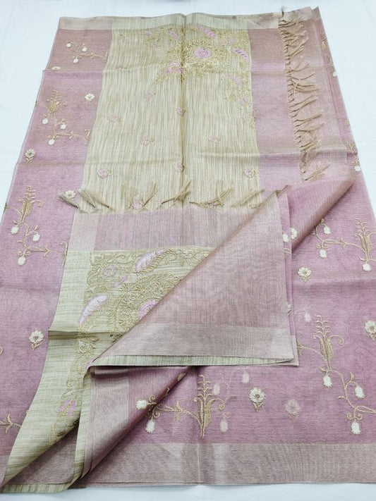 Kanchipuram Blended Semi Tissue Silk Saree 560