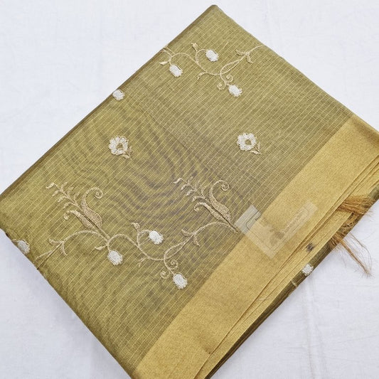 Kanchipuram Blended Semi Tissue Silk Saree 566