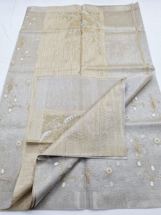 Kanchipuram Blended Semi Tissue Silk Saree 570