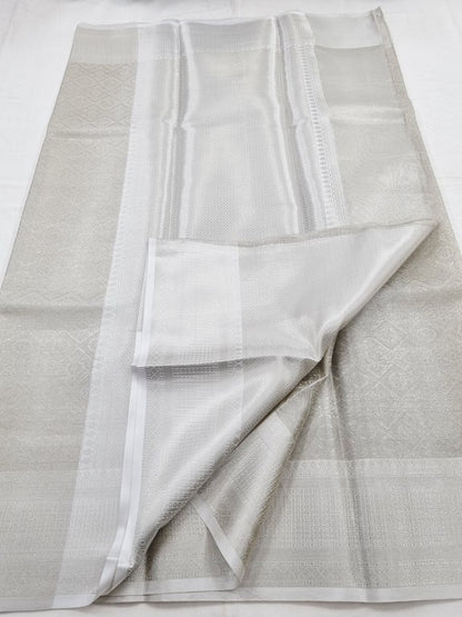 Kanchipuram Blended Semi Tissue Silk Saree 575 – Kanchipuram Lakshaya Silks