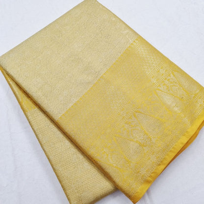 Kanchipuram Blended Semi Tissue Silk Saree 577 – Kanchipuram Lakshaya Silks