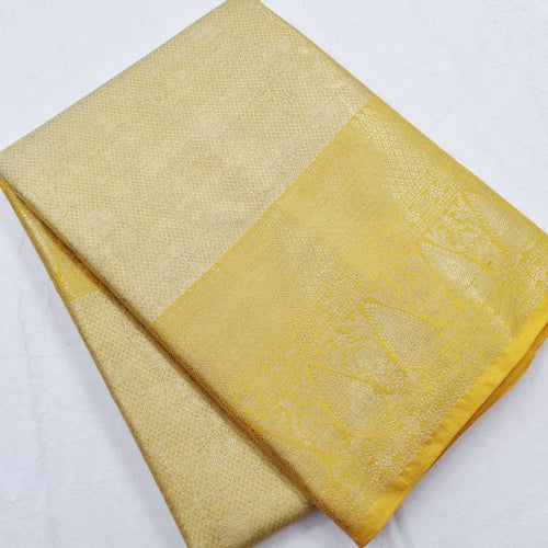 Kanchipuram Blended Semi Tissue Silk Saree 577 – Kanchipuram Lakshaya Silks