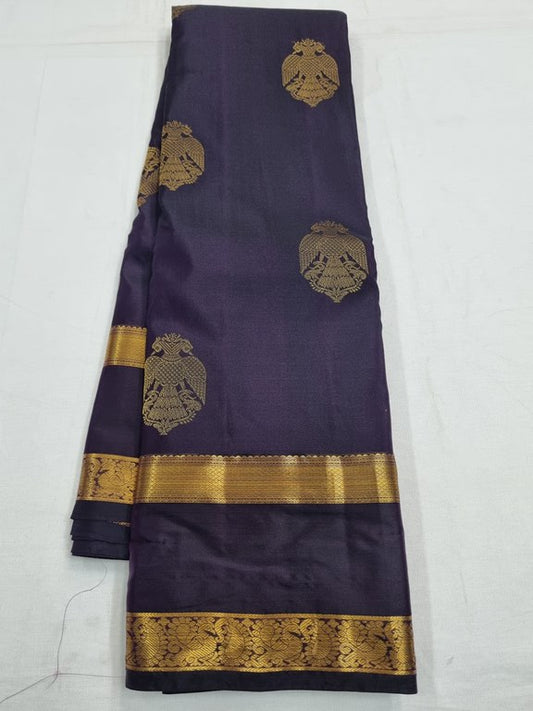 Kanchipuram Blended Elegant Soft Silk Saree 043