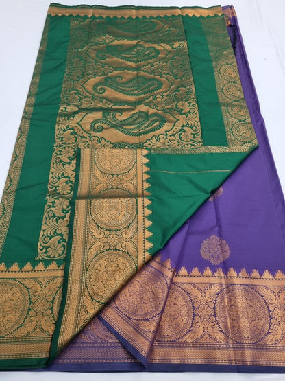 Kanchipuram Blended Semi Soft Silk Saree 590 – Kanchipuram Lakshaya Silks