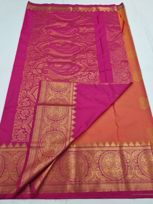 Kanchipuram Blended Semi Soft Silk Saree 594
