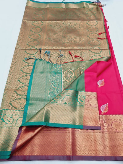 Kanchipuram Fancy Soft Silk Sarees 1188 – Kanchipuram Lakshaya Silks