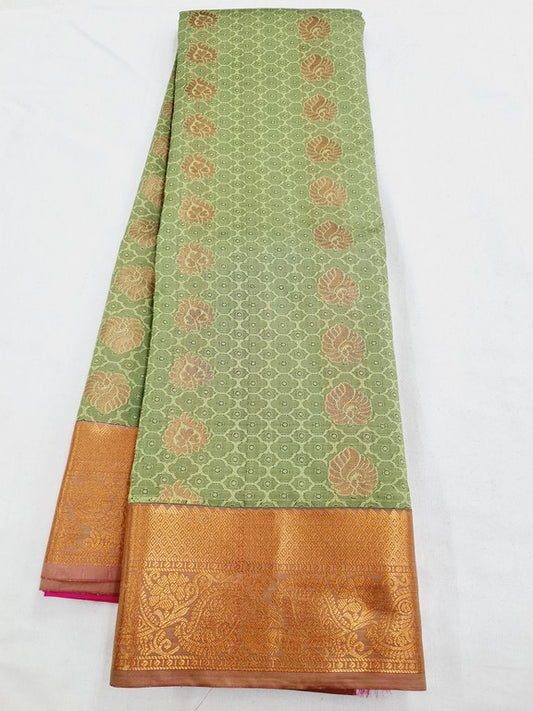 Kanchipuram Blended Trendy Fancy Silk Saree 709