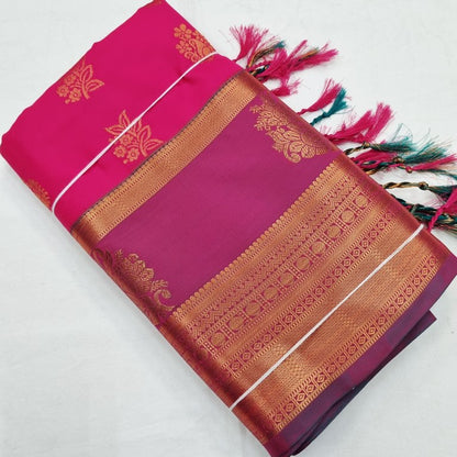 Kanchipuram Fancy Soft Silk Sarees 1197 – Kanchipuram Lakshaya Silks