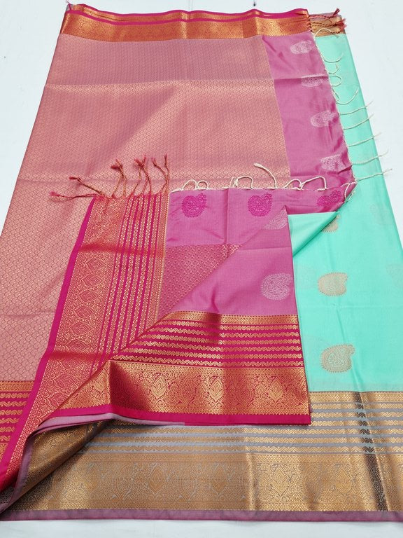 Kanchipuram Fancy Soft Silk Sarees 1201