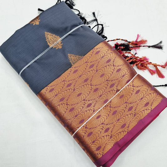 Kanchipuram Fancy Soft Silk Sarees 1202