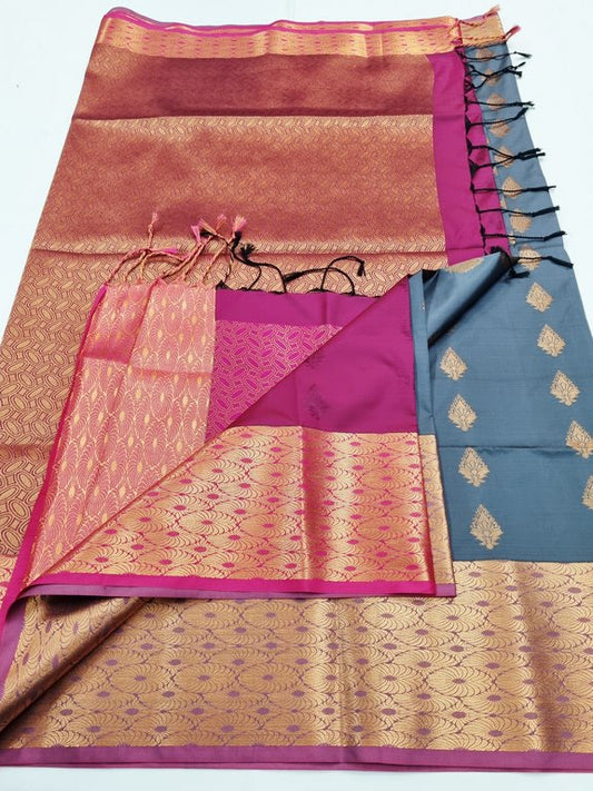 Kanchipuram Fancy Soft Silk Sarees 1202