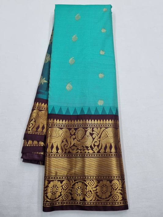 Kanchipuram Semi Gadwal Silk Sarees 177