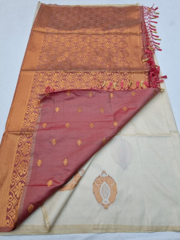 Kanchipuram Blended Trendy Fancy Soft Silk Saree 733