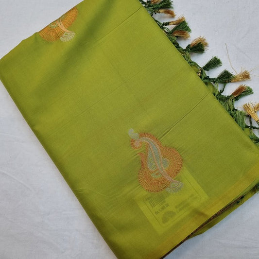 Kanchipuram Blended Trendy Fancy Soft Silk Saree 746