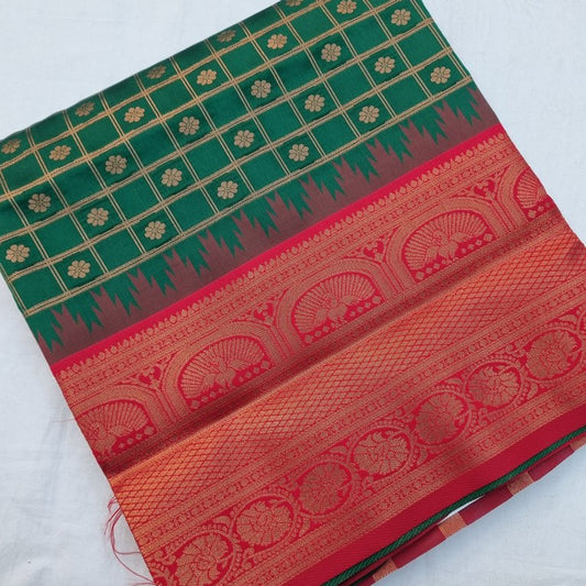 Kanchipuram Blended Trendy Fancy Soft Silk Saree 749