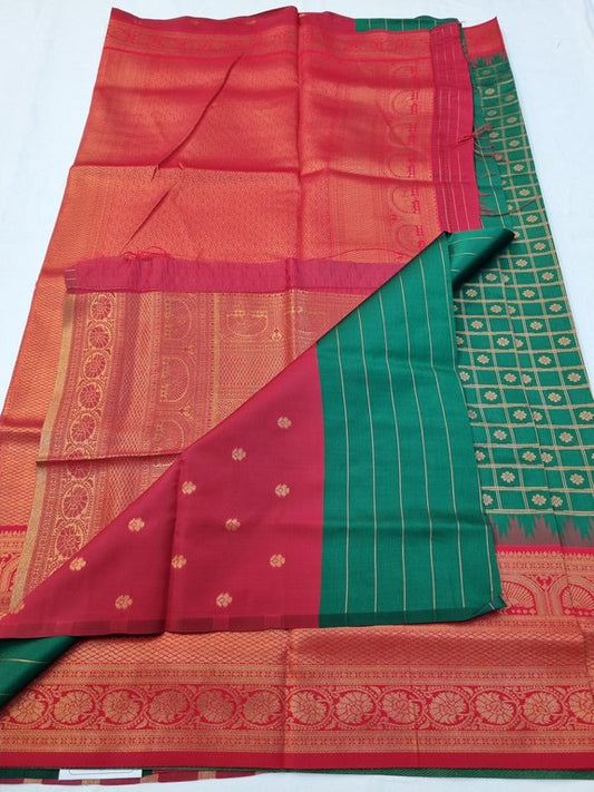 Kanchipuram Blended Trendy Fancy Soft Silk Saree 749