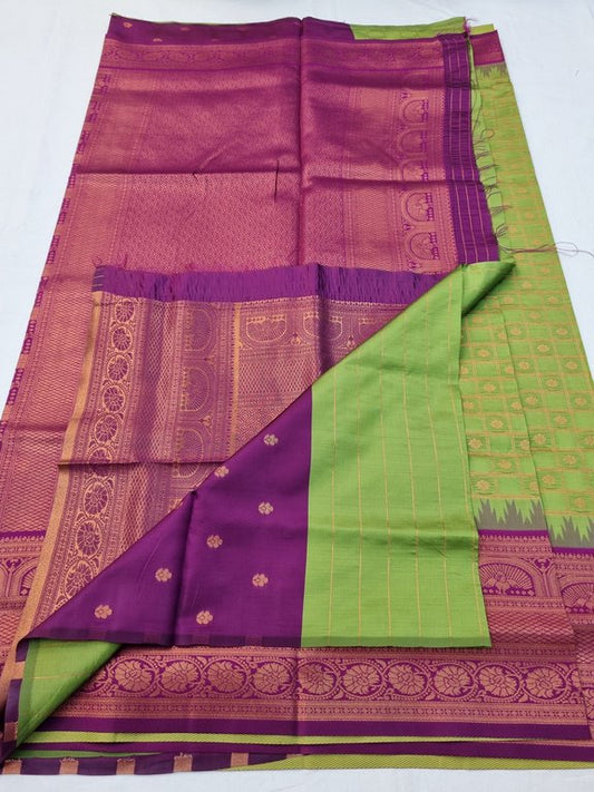 Kanchipuram Blended Trendy Fancy Soft Silk Saree 752