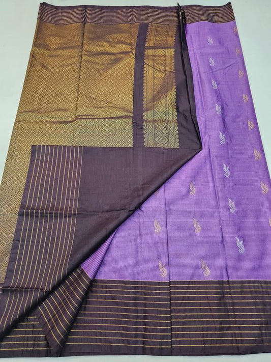 Kanchipuram Blended Fancy Silk Saree 372
