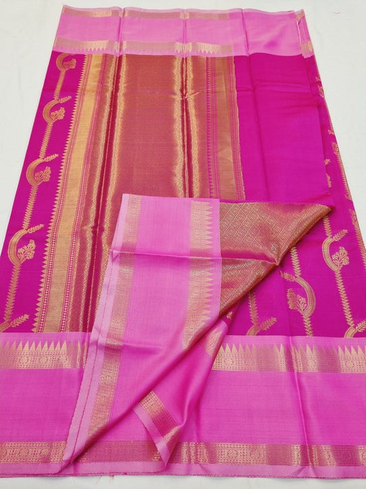 Kanchipuram Blended Fancy Silk Saree 379