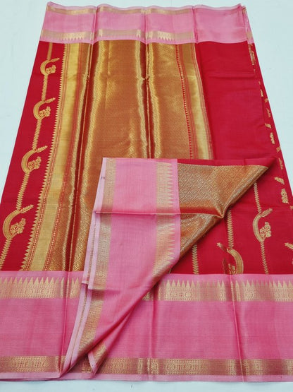 Kanchipuram Blended Fancy Silk Saree 380 – Kanchipuram Lakshaya Silks